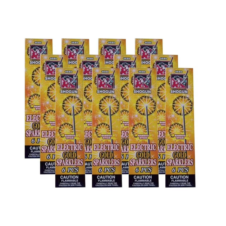 Electric Gold Sparklers