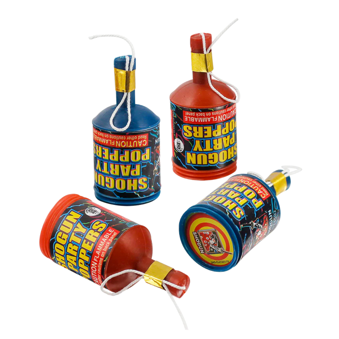 12ct Champagne Party Poppers