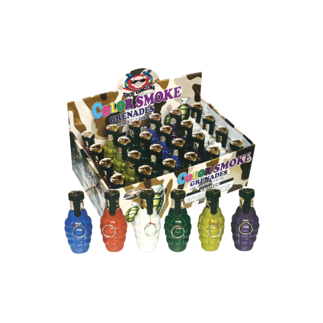 Purple Smoke Grenade