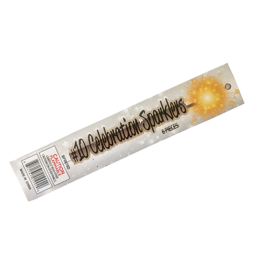 #10 Celebration Sparklers