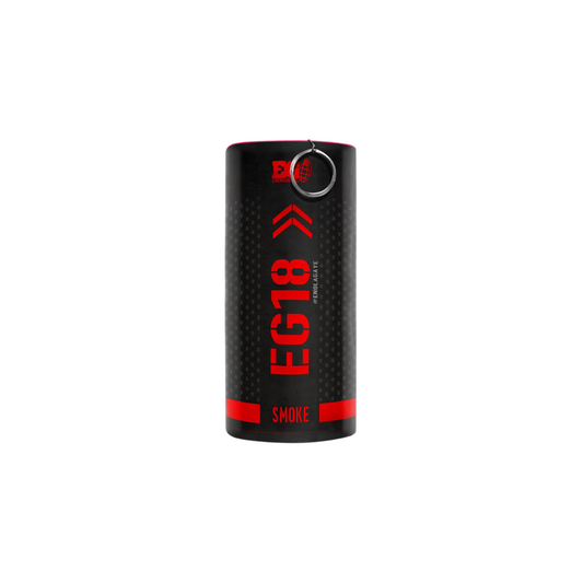 EG18 High Output Smoke Grenades - Red