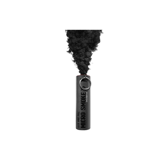 EG25 Wire Pull Micro Smoke Grenade - Black