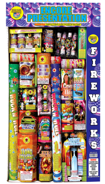 A firework from a NJ firework store. Backyard Heroes fireworks is a firework store near NYC.