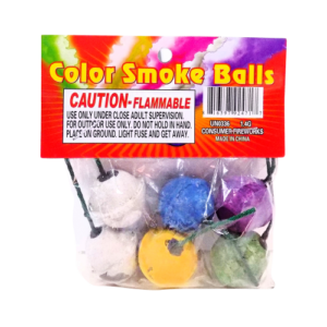 alt="color smoke balls firework at nj fireworks store near nyc"