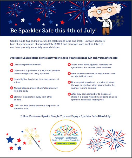 sparklersafety