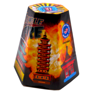 A firework from a NJ firework store. Backyard Heroes fireworks is a firework store near NYC.